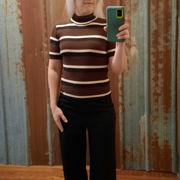 VINTAGE 90'S Unionbay Striped Sweater - Picture 1 of 16
